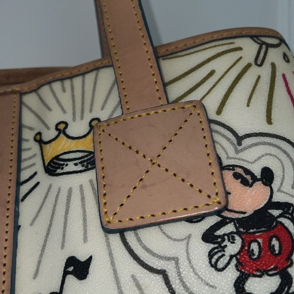 DOONEY & BOURKE  DISNEY ICON TOTE BAG👛👜💝👑💝👛👜💝👑💝 MICKEY MOUSE TOTE - Picture 4 of 13